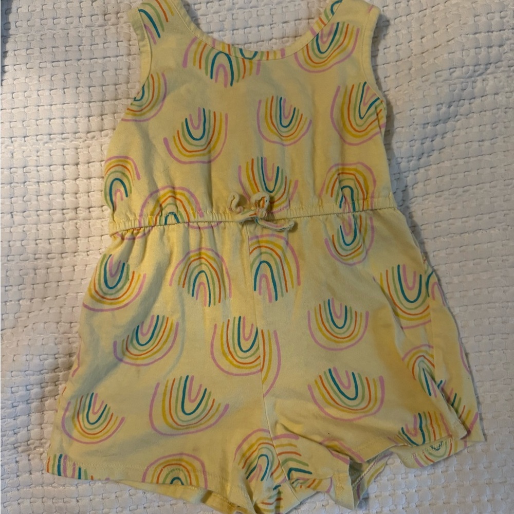Old Navy Yellow Bodysuit One Piece